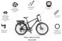 Wisper 905 Crossbar Touring 2024 Electric Bike