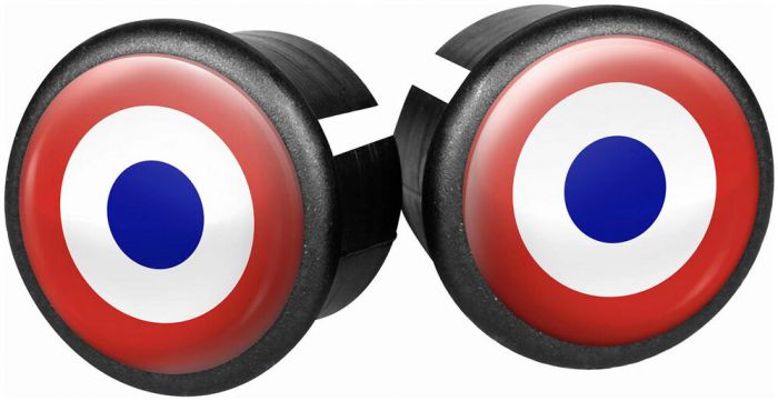 Velox Pictured Bar End Plugs