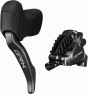 Shimano GRX BL-RX825 Disc Brake Lever With BR-RX820 Flat Mount Caliper Set