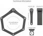 Seatylock Foldylock 95 Classic Folding Lock