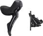 Shimano 105 ST-R7020 Hydraulic Disc STI Lever And Flat Mount Caliper Set